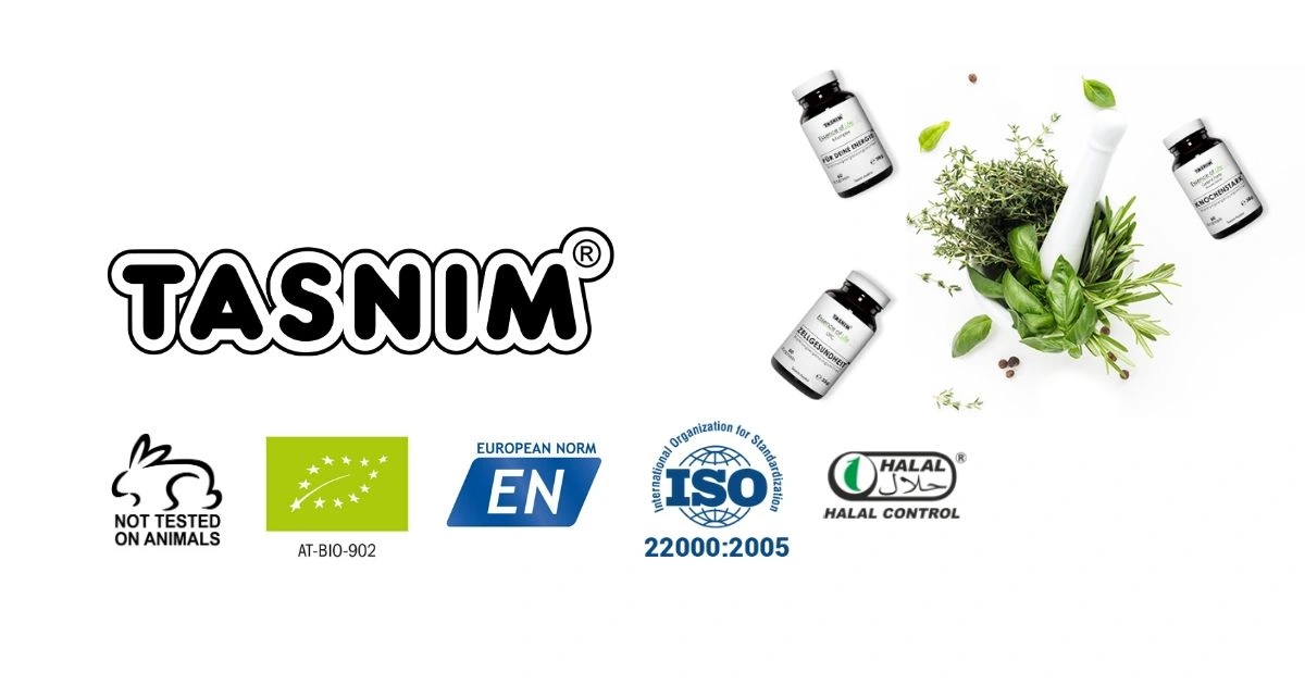 Tasnim - надежный производитель натуральной продукции из Австрии
